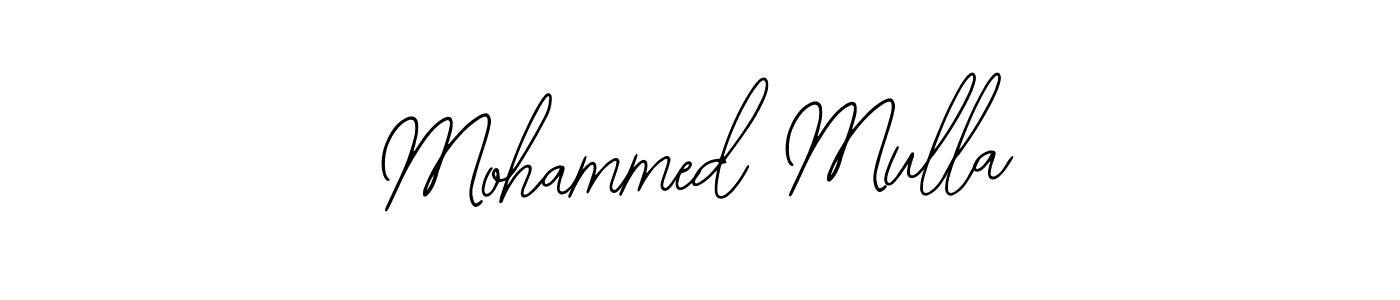 Mohammed Mulla stylish signature style. Best Handwritten Sign (Bearetta-2O07w) for my name. Handwritten Signature Collection Ideas for my name Mohammed Mulla. Mohammed Mulla signature style 12 images and pictures png