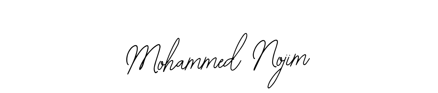 Mohammed Nojim stylish signature style. Best Handwritten Sign (Bearetta-2O07w) for my name. Handwritten Signature Collection Ideas for my name Mohammed Nojim. Mohammed Nojim signature style 12 images and pictures png
