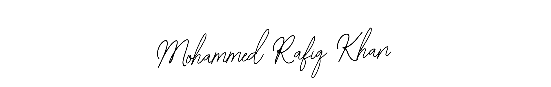This is the best signature style for the Mohammed Rafiq Khan name. Also you like these signature font (Bearetta-2O07w). Mix name signature. Mohammed Rafiq Khan signature style 12 images and pictures png