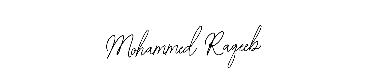 Make a beautiful signature design for name Mohammed Raqeeb. With this signature (Bearetta-2O07w) style, you can create a handwritten signature for free. Mohammed Raqeeb signature style 12 images and pictures png