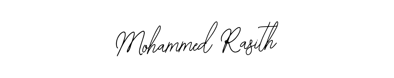 Create a beautiful signature design for name Mohammed Rasith. With this signature (Bearetta-2O07w) fonts, you can make a handwritten signature for free. Mohammed Rasith signature style 12 images and pictures png