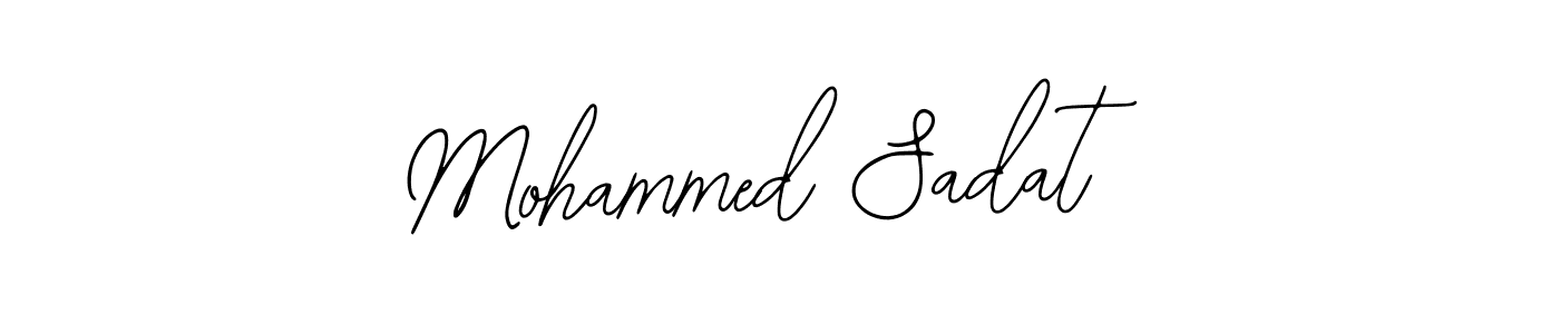 Also we have Mohammed Sadat name is the best signature style. Create professional handwritten signature collection using Bearetta-2O07w autograph style. Mohammed Sadat signature style 12 images and pictures png