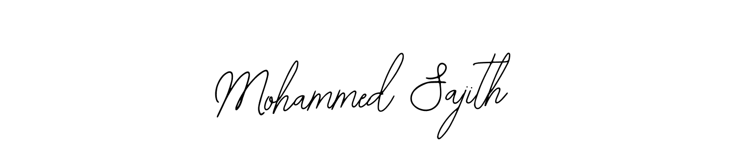 Design your own signature with our free online signature maker. With this signature software, you can create a handwritten (Bearetta-2O07w) signature for name Mohammed Sajith. Mohammed Sajith signature style 12 images and pictures png