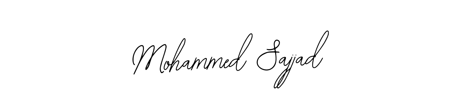 It looks lik you need a new signature style for name Mohammed Sajjad. Design unique handwritten (Bearetta-2O07w) signature with our free signature maker in just a few clicks. Mohammed Sajjad signature style 12 images and pictures png