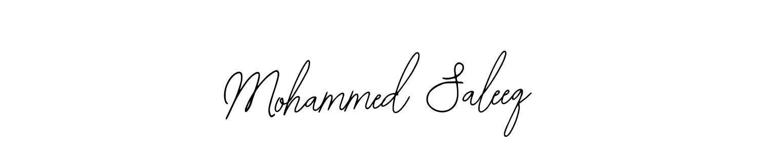Create a beautiful signature design for name Mohammed Saleeq. With this signature (Bearetta-2O07w) fonts, you can make a handwritten signature for free. Mohammed Saleeq signature style 12 images and pictures png