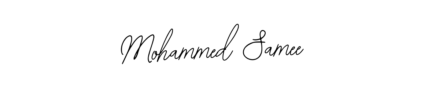 Mohammed Samee stylish signature style. Best Handwritten Sign (Bearetta-2O07w) for my name. Handwritten Signature Collection Ideas for my name Mohammed Samee. Mohammed Samee signature style 12 images and pictures png