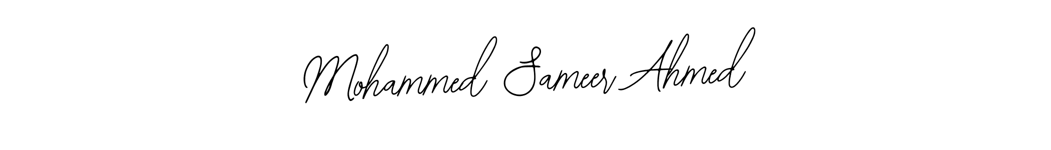 Create a beautiful signature design for name Mohammed Sameer Ahmed. With this signature (Bearetta-2O07w) fonts, you can make a handwritten signature for free. Mohammed Sameer Ahmed signature style 12 images and pictures png
