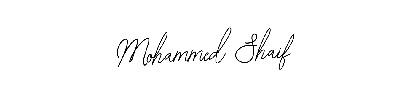 Also You can easily find your signature by using the search form. We will create Mohammed Shaif name handwritten signature images for you free of cost using Bearetta-2O07w sign style. Mohammed Shaif signature style 12 images and pictures png