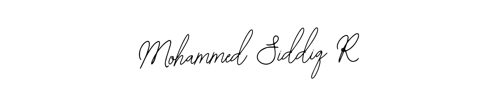 if you are searching for the best signature style for your name Mohammed Siddiq R. so please give up your signature search. here we have designed multiple signature styles  using Bearetta-2O07w. Mohammed Siddiq R signature style 12 images and pictures png