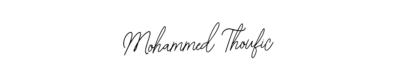 It looks lik you need a new signature style for name Mohammed Thoufic. Design unique handwritten (Bearetta-2O07w) signature with our free signature maker in just a few clicks. Mohammed Thoufic signature style 12 images and pictures png