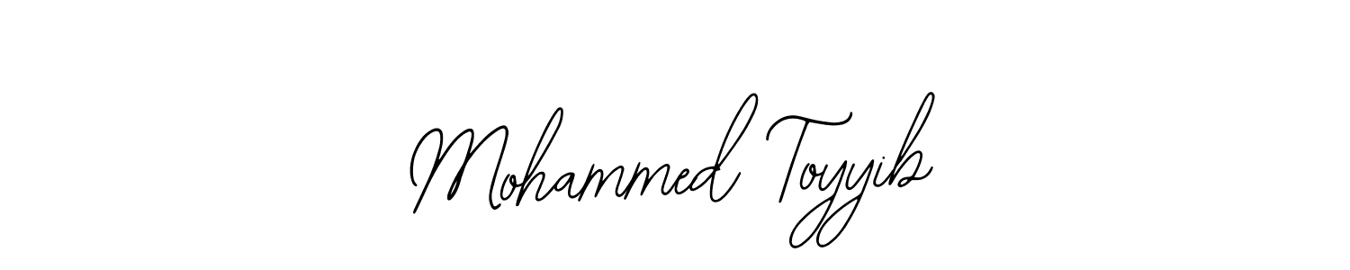 The best way (Bearetta-2O07w) to make a short signature is to pick only two or three words in your name. The name Mohammed Toyyib include a total of six letters. For converting this name. Mohammed Toyyib signature style 12 images and pictures png
