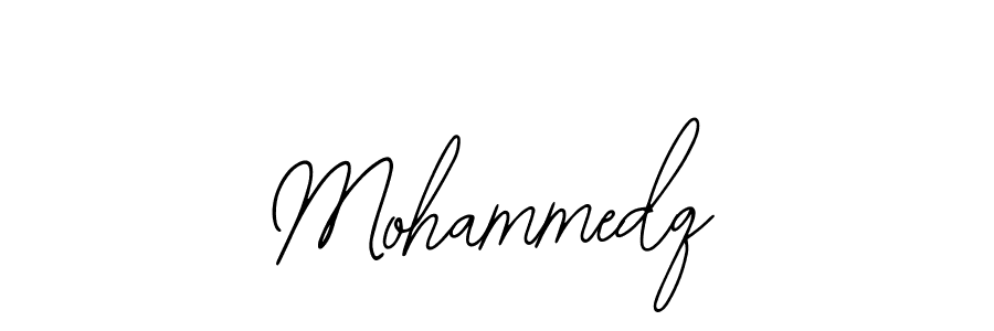 Similarly Bearetta-2O07w is the best handwritten signature design. Signature creator online .You can use it as an online autograph creator for name Mohammedq. Mohammedq signature style 12 images and pictures png