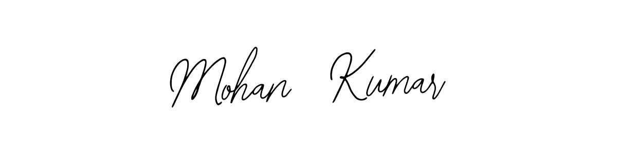 Use a signature maker to create a handwritten signature online. With this signature software, you can design (Bearetta-2O07w) your own signature for name Mohan  Kumar. Mohan  Kumar signature style 12 images and pictures png