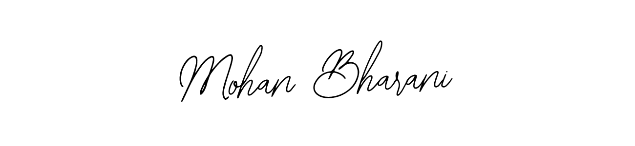 Make a beautiful signature design for name Mohan Bharani. Use this online signature maker to create a handwritten signature for free. Mohan Bharani signature style 12 images and pictures png