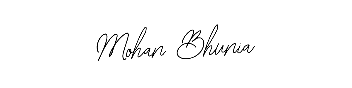 Design your own signature with our free online signature maker. With this signature software, you can create a handwritten (Bearetta-2O07w) signature for name Mohan Bhunia. Mohan Bhunia signature style 12 images and pictures png