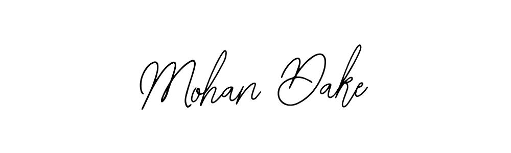 Make a short Mohan Dake signature style. Manage your documents anywhere anytime using Bearetta-2O07w. Create and add eSignatures, submit forms, share and send files easily. Mohan Dake signature style 12 images and pictures png