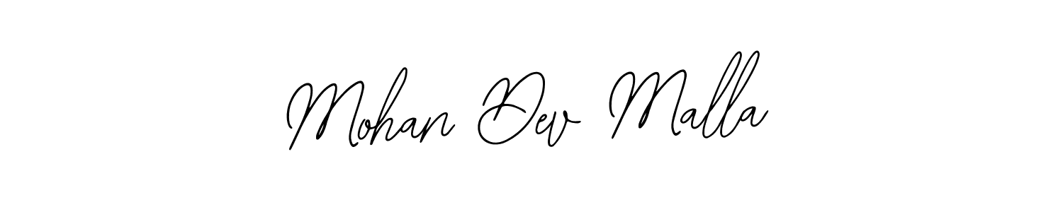 Design your own signature with our free online signature maker. With this signature software, you can create a handwritten (Bearetta-2O07w) signature for name Mohan Dev Malla. Mohan Dev Malla signature style 12 images and pictures png