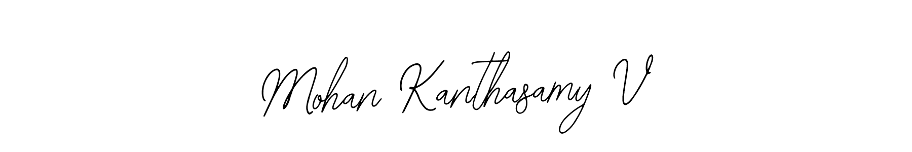 How to Draw Mohan Kanthasamy V signature style? Bearetta-2O07w is a latest design signature styles for name Mohan Kanthasamy V. Mohan Kanthasamy V signature style 12 images and pictures png