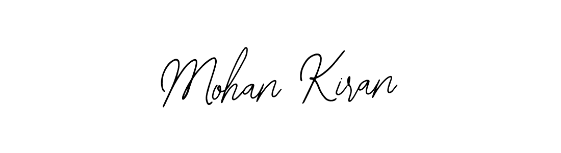 Design your own signature with our free online signature maker. With this signature software, you can create a handwritten (Bearetta-2O07w) signature for name Mohan Kiran. Mohan Kiran signature style 12 images and pictures png