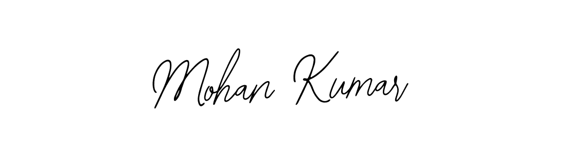You should practise on your own different ways (Bearetta-2O07w) to write your name (Mohan Kumar) in signature. don't let someone else do it for you. Mohan Kumar signature style 12 images and pictures png