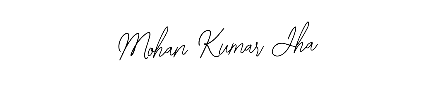 How to Draw Mohan Kumar Jha signature style? Bearetta-2O07w is a latest design signature styles for name Mohan Kumar Jha. Mohan Kumar Jha signature style 12 images and pictures png