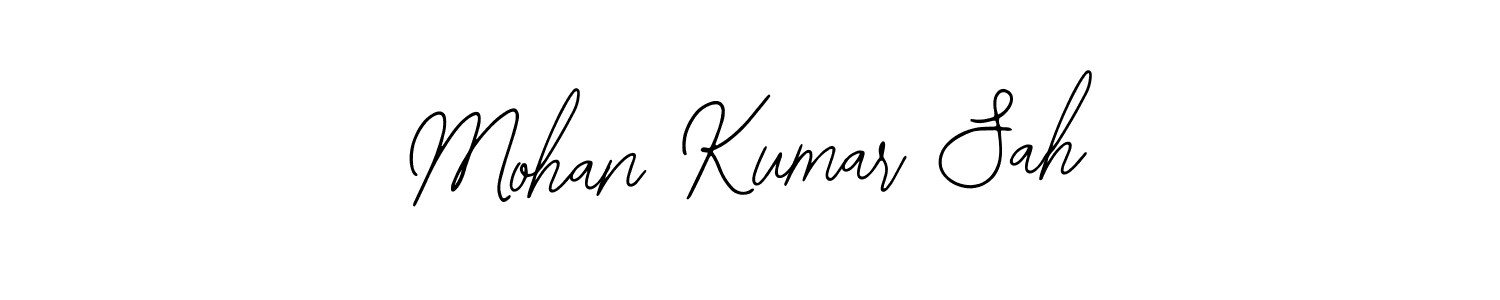 Similarly Bearetta-2O07w is the best handwritten signature design. Signature creator online .You can use it as an online autograph creator for name Mohan Kumar Sah. Mohan Kumar Sah signature style 12 images and pictures png