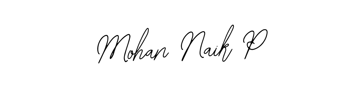Mohan Naik P stylish signature style. Best Handwritten Sign (Bearetta-2O07w) for my name. Handwritten Signature Collection Ideas for my name Mohan Naik P. Mohan Naik P signature style 12 images and pictures png