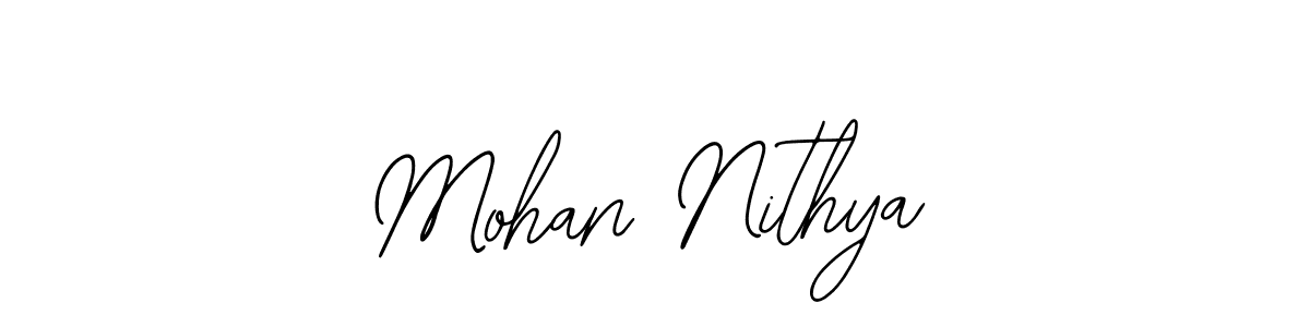 Mohan Nithya stylish signature style. Best Handwritten Sign (Bearetta-2O07w) for my name. Handwritten Signature Collection Ideas for my name Mohan Nithya. Mohan Nithya signature style 12 images and pictures png