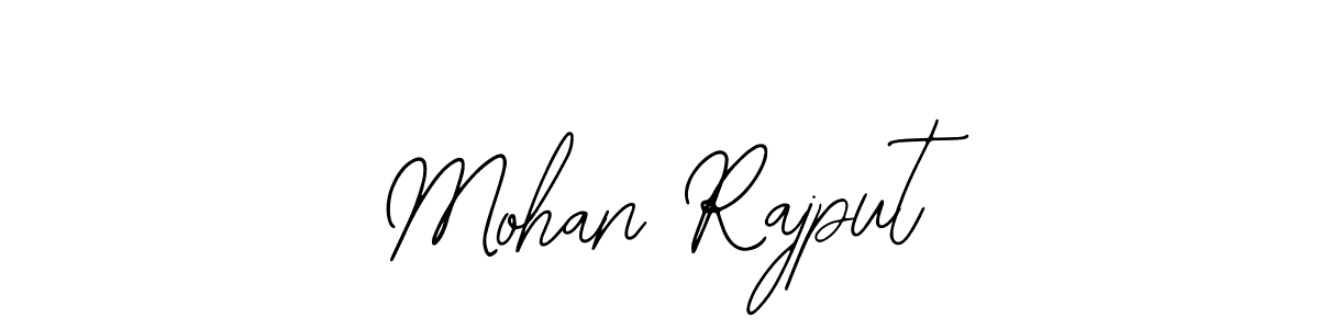 The best way (Bearetta-2O07w) to make a short signature is to pick only two or three words in your name. The name Mohan Rajput include a total of six letters. For converting this name. Mohan Rajput signature style 12 images and pictures png
