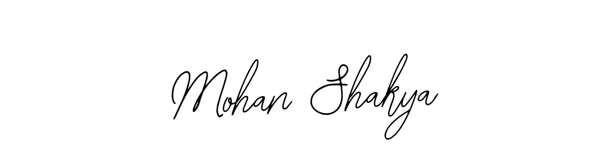 Also You can easily find your signature by using the search form. We will create Mohan Shakya name handwritten signature images for you free of cost using Bearetta-2O07w sign style. Mohan Shakya signature style 12 images and pictures png