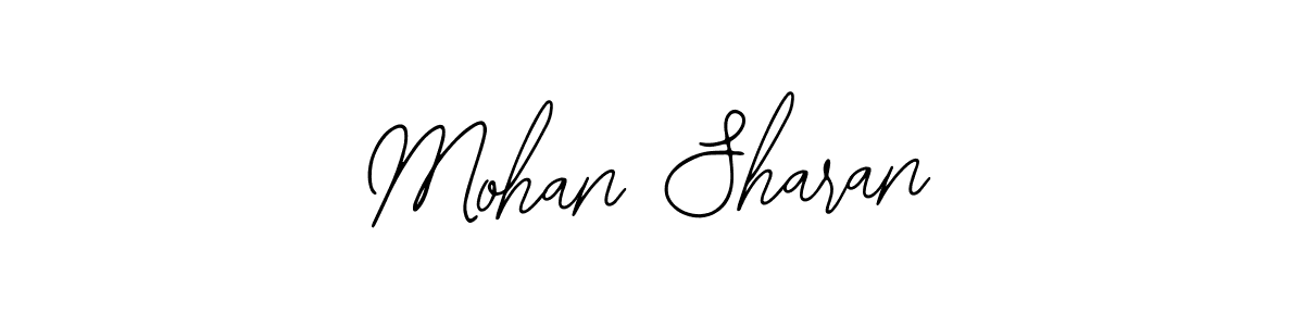 You should practise on your own different ways (Bearetta-2O07w) to write your name (Mohan Sharan) in signature. don't let someone else do it for you. Mohan Sharan signature style 12 images and pictures png