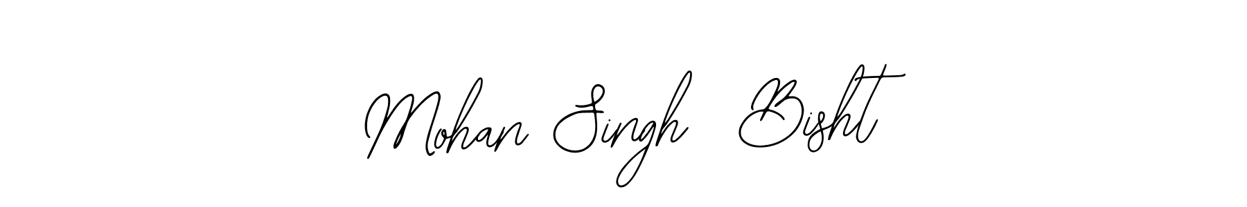 You can use this online signature creator to create a handwritten signature for the name Mohan Singh  Bisht. This is the best online autograph maker. Mohan Singh  Bisht signature style 12 images and pictures png