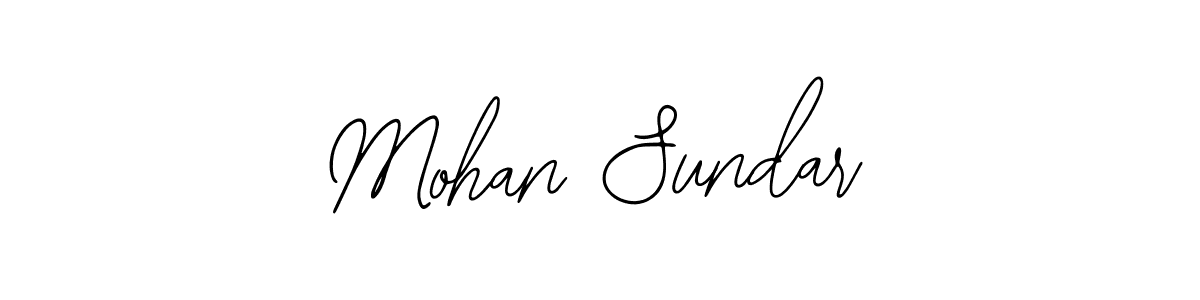 Make a beautiful signature design for name Mohan Sundar. With this signature (Bearetta-2O07w) style, you can create a handwritten signature for free. Mohan Sundar signature style 12 images and pictures png