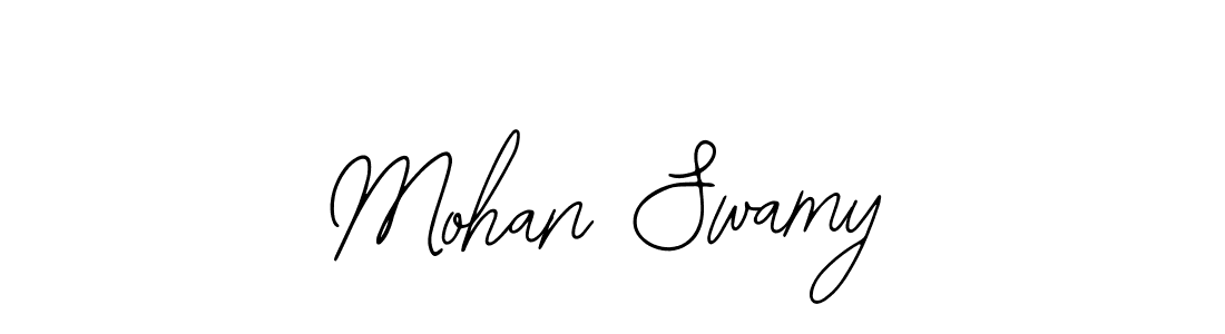 Design your own signature with our free online signature maker. With this signature software, you can create a handwritten (Bearetta-2O07w) signature for name Mohan Swamy. Mohan Swamy signature style 12 images and pictures png