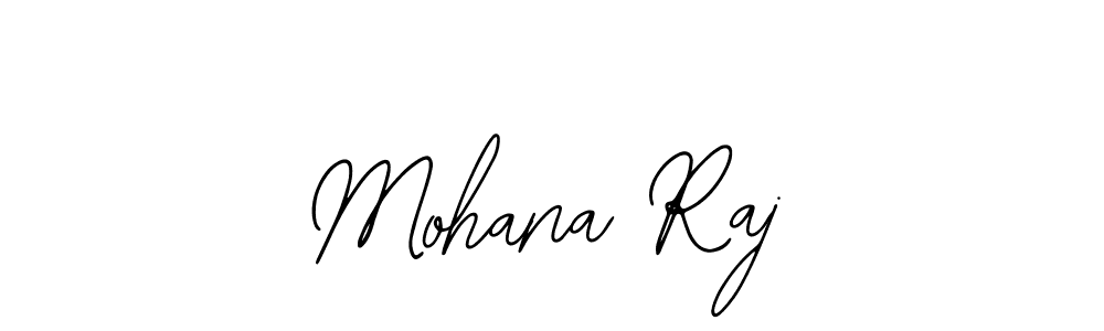 if you are searching for the best signature style for your name Mohana Raj. so please give up your signature search. here we have designed multiple signature styles  using Bearetta-2O07w. Mohana Raj signature style 12 images and pictures png