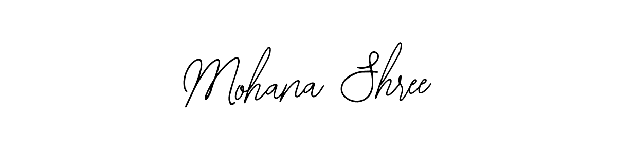 How to make Mohana Shree name signature. Use Bearetta-2O07w style for creating short signs online. This is the latest handwritten sign. Mohana Shree signature style 12 images and pictures png
