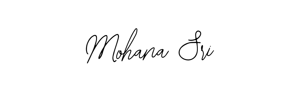 Bearetta-2O07w is a professional signature style that is perfect for those who want to add a touch of class to their signature. It is also a great choice for those who want to make their signature more unique. Get Mohana Sri name to fancy signature for free. Mohana Sri signature style 12 images and pictures png