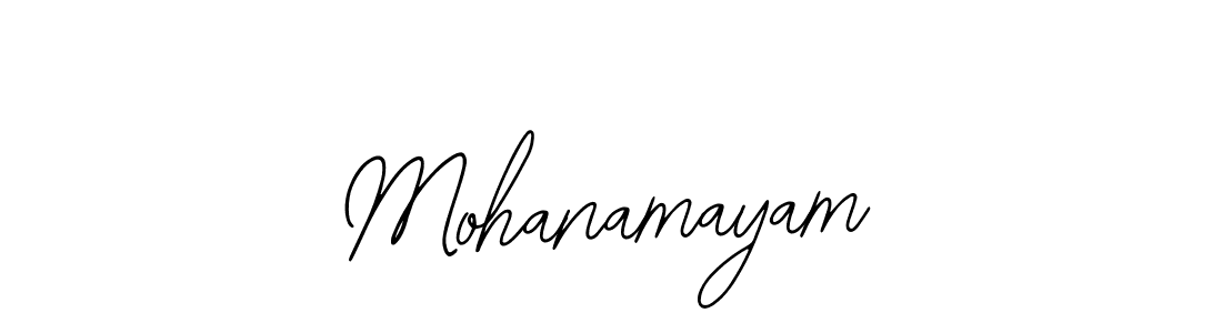 It looks lik you need a new signature style for name Mohanamayam. Design unique handwritten (Bearetta-2O07w) signature with our free signature maker in just a few clicks. Mohanamayam signature style 12 images and pictures png