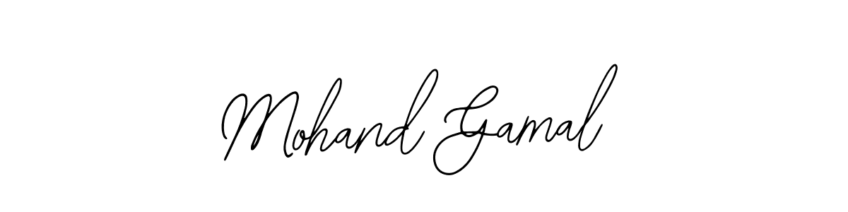 Also You can easily find your signature by using the search form. We will create Mohand Gamal name handwritten signature images for you free of cost using Bearetta-2O07w sign style. Mohand Gamal signature style 12 images and pictures png