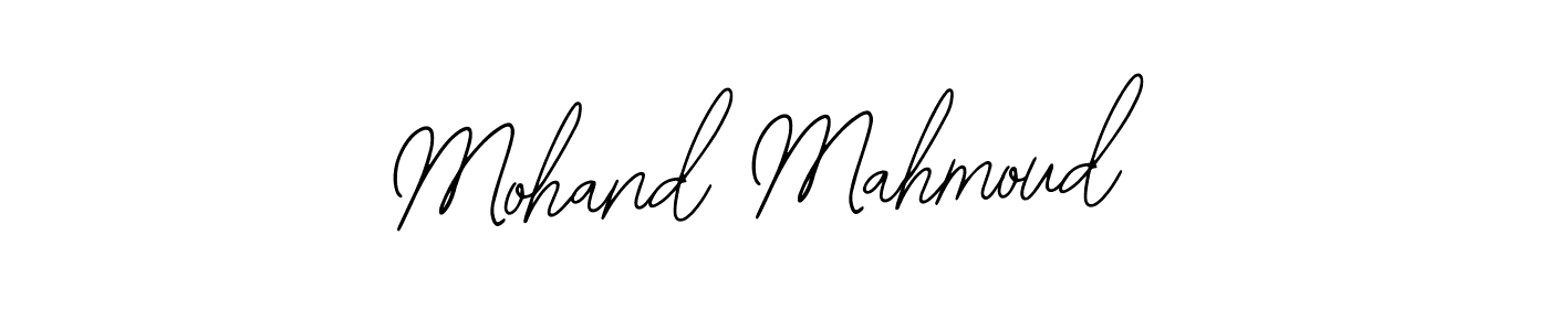 if you are searching for the best signature style for your name Mohand Mahmoud. so please give up your signature search. here we have designed multiple signature styles  using Bearetta-2O07w. Mohand Mahmoud signature style 12 images and pictures png