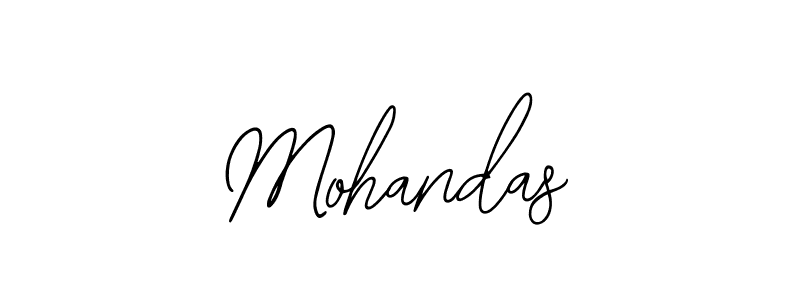 Mohandas stylish signature style. Best Handwritten Sign (Bearetta-2O07w) for my name. Handwritten Signature Collection Ideas for my name Mohandas. Mohandas signature style 12 images and pictures png