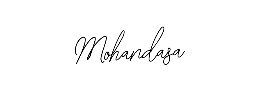 You should practise on your own different ways (Bearetta-2O07w) to write your name (Mohandasa) in signature. don't let someone else do it for you. Mohandasa signature style 12 images and pictures png