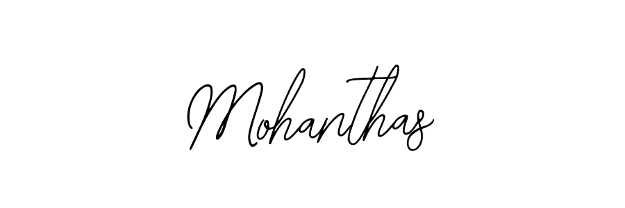 Make a beautiful signature design for name Mohanthas. Use this online signature maker to create a handwritten signature for free. Mohanthas signature style 12 images and pictures png