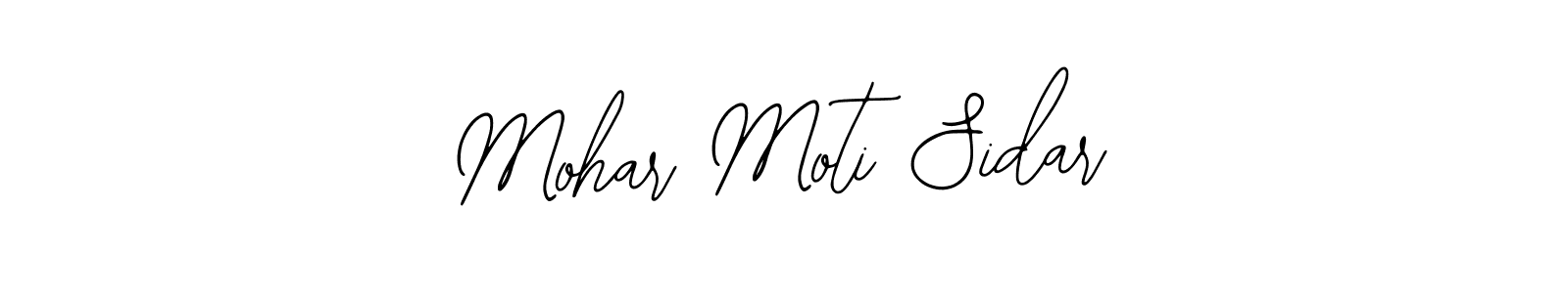 Make a beautiful signature design for name Mohar Moti Sidar. Use this online signature maker to create a handwritten signature for free. Mohar Moti Sidar signature style 12 images and pictures png
