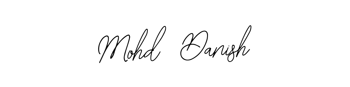 How to make Mohd  Danish name signature. Use Bearetta-2O07w style for creating short signs online. This is the latest handwritten sign. Mohd  Danish signature style 12 images and pictures png