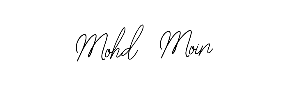 Also You can easily find your signature by using the search form. We will create Mohd  Moin name handwritten signature images for you free of cost using Bearetta-2O07w sign style. Mohd  Moin signature style 12 images and pictures png