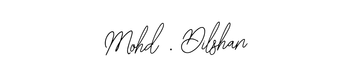 How to Draw Mohd . Dilshan signature style? Bearetta-2O07w is a latest design signature styles for name Mohd . Dilshan. Mohd . Dilshan signature style 12 images and pictures png