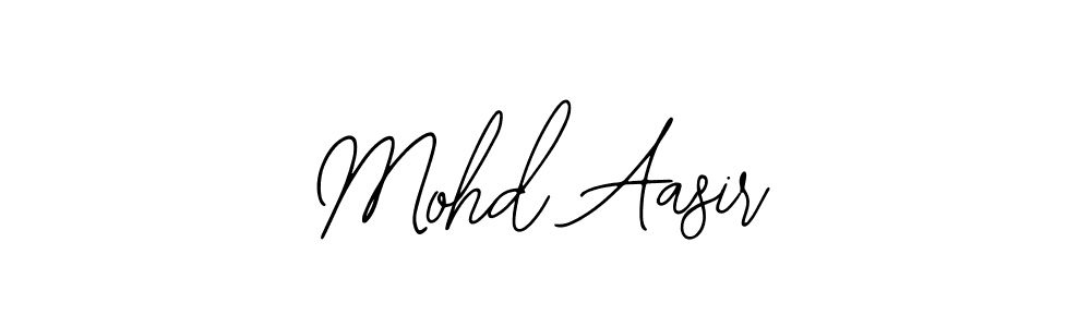 Make a beautiful signature design for name Mohd Aasir. Use this online signature maker to create a handwritten signature for free. Mohd Aasir signature style 12 images and pictures png
