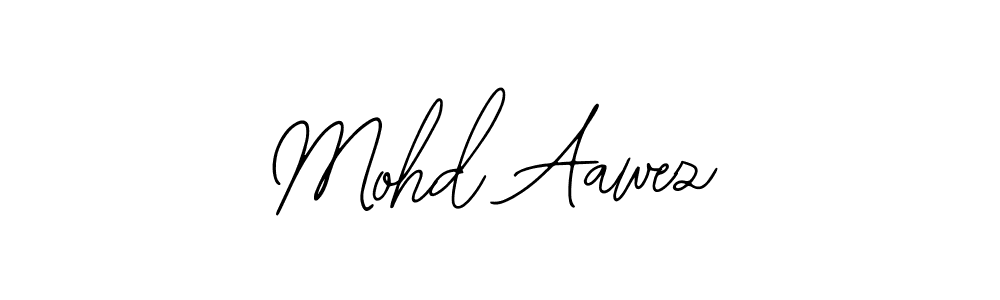 Also we have Mohd Aawez name is the best signature style. Create professional handwritten signature collection using Bearetta-2O07w autograph style. Mohd Aawez signature style 12 images and pictures png