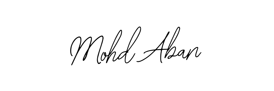 You should practise on your own different ways (Bearetta-2O07w) to write your name (Mohd Aban) in signature. don't let someone else do it for you. Mohd Aban signature style 12 images and pictures png